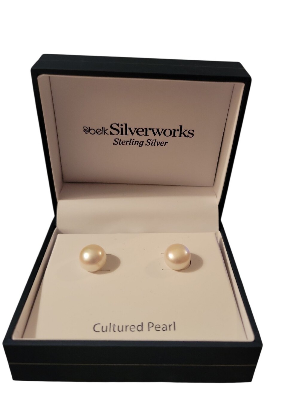 Belk Silverworks Sterling Silver Cultured Pearl Earrings